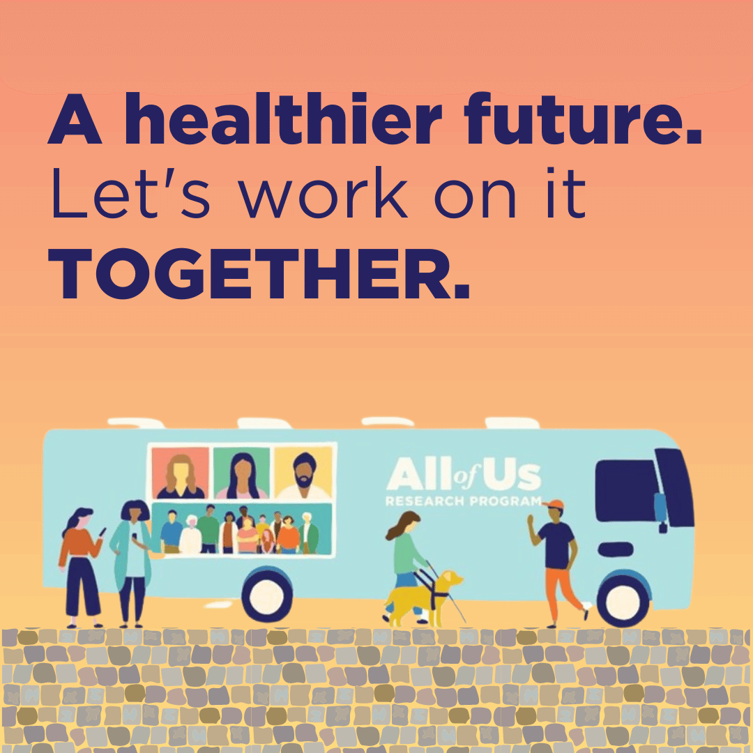 A healthier future. Let's work on it TOGETHER.