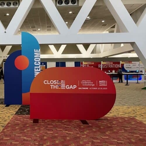 NMSDC Conference signage